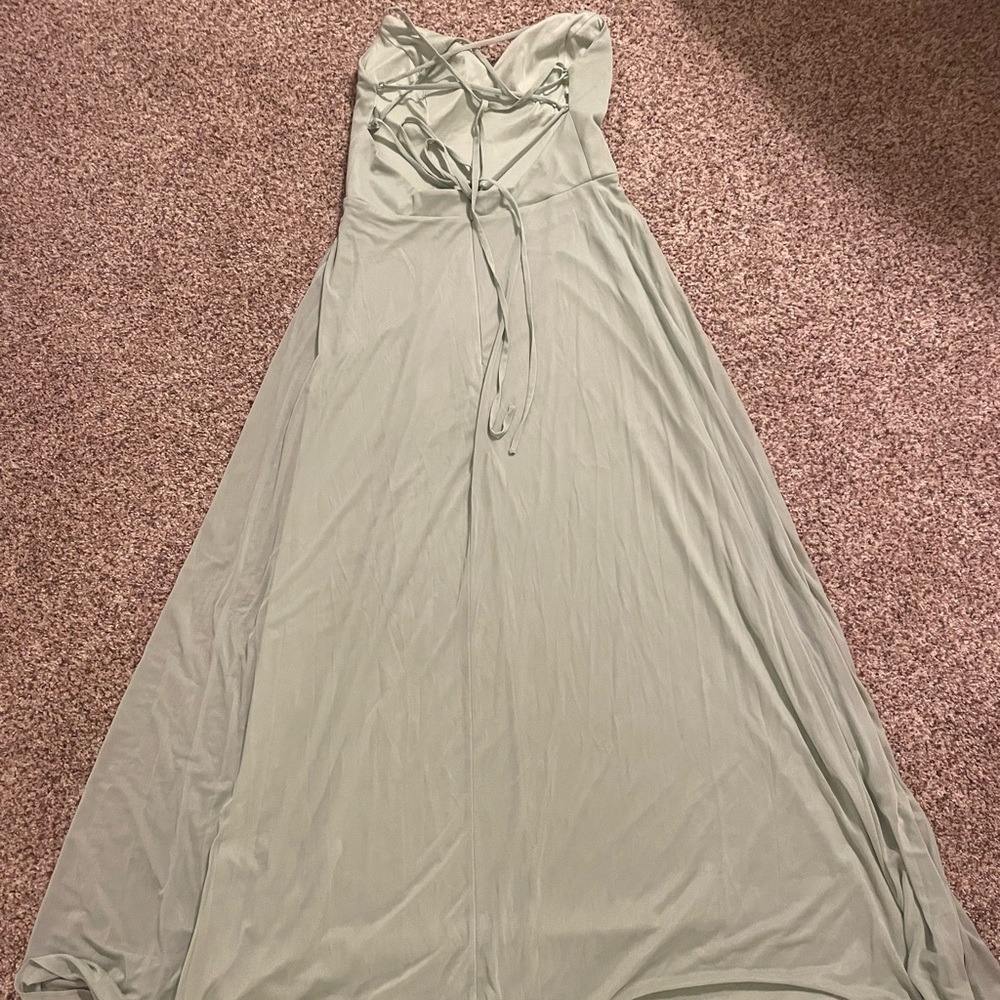 Azazie Kelis floor-length bridesmaid dress - Picture 7 of 10